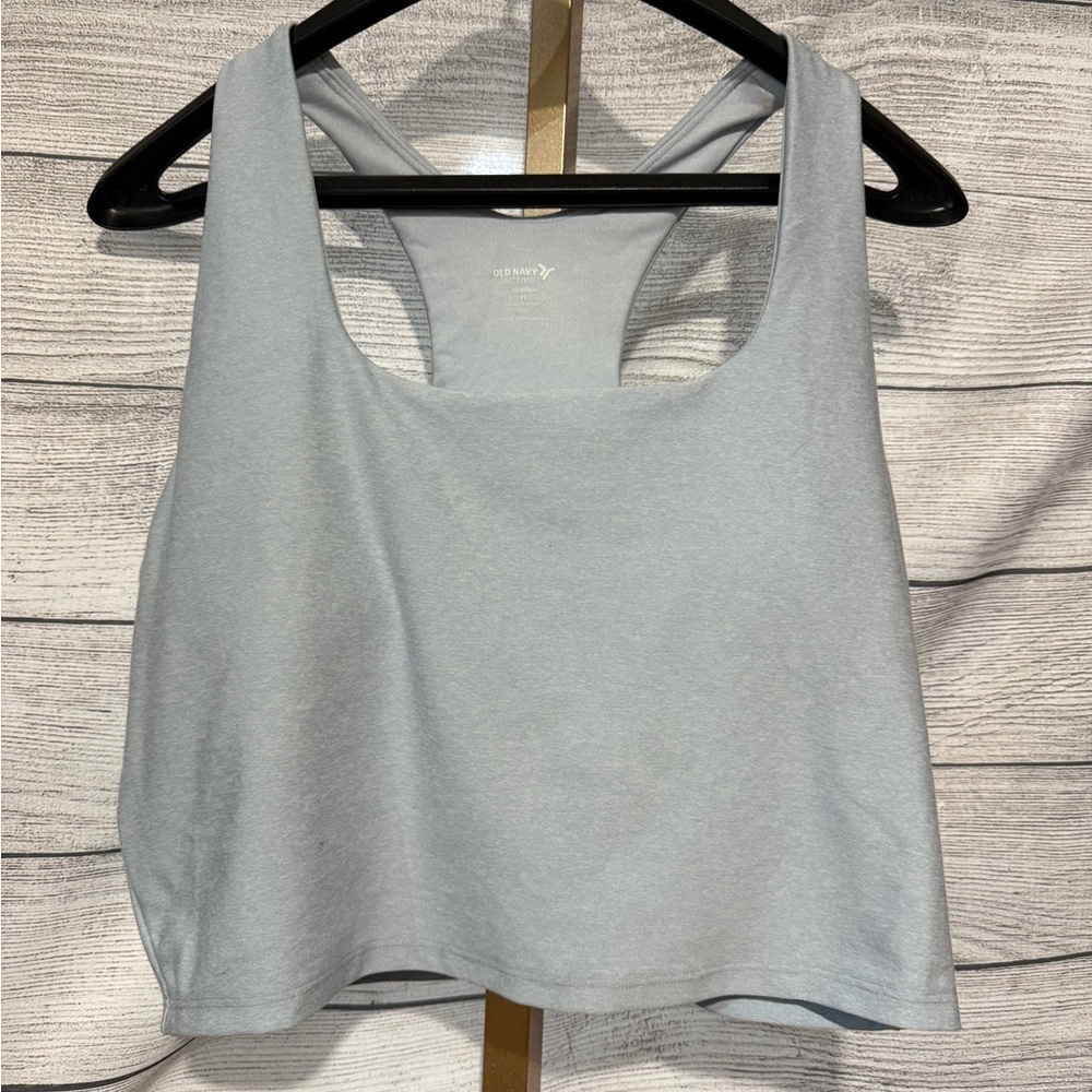 Old navy active cloud plus light blue XL